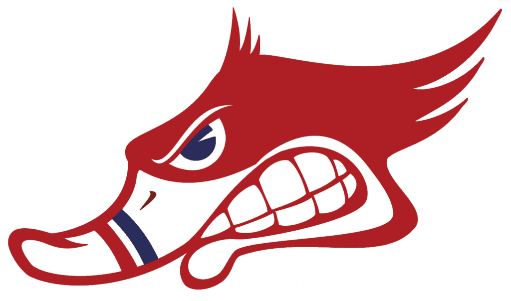 Red Fighting Drake Logo